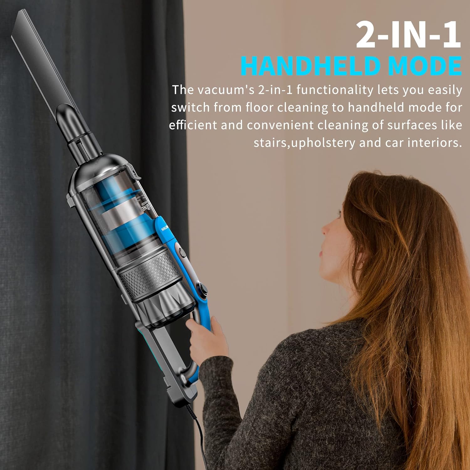 PowerLift - Lightweight Upright Vacuum Cleaner, Corded 600W
