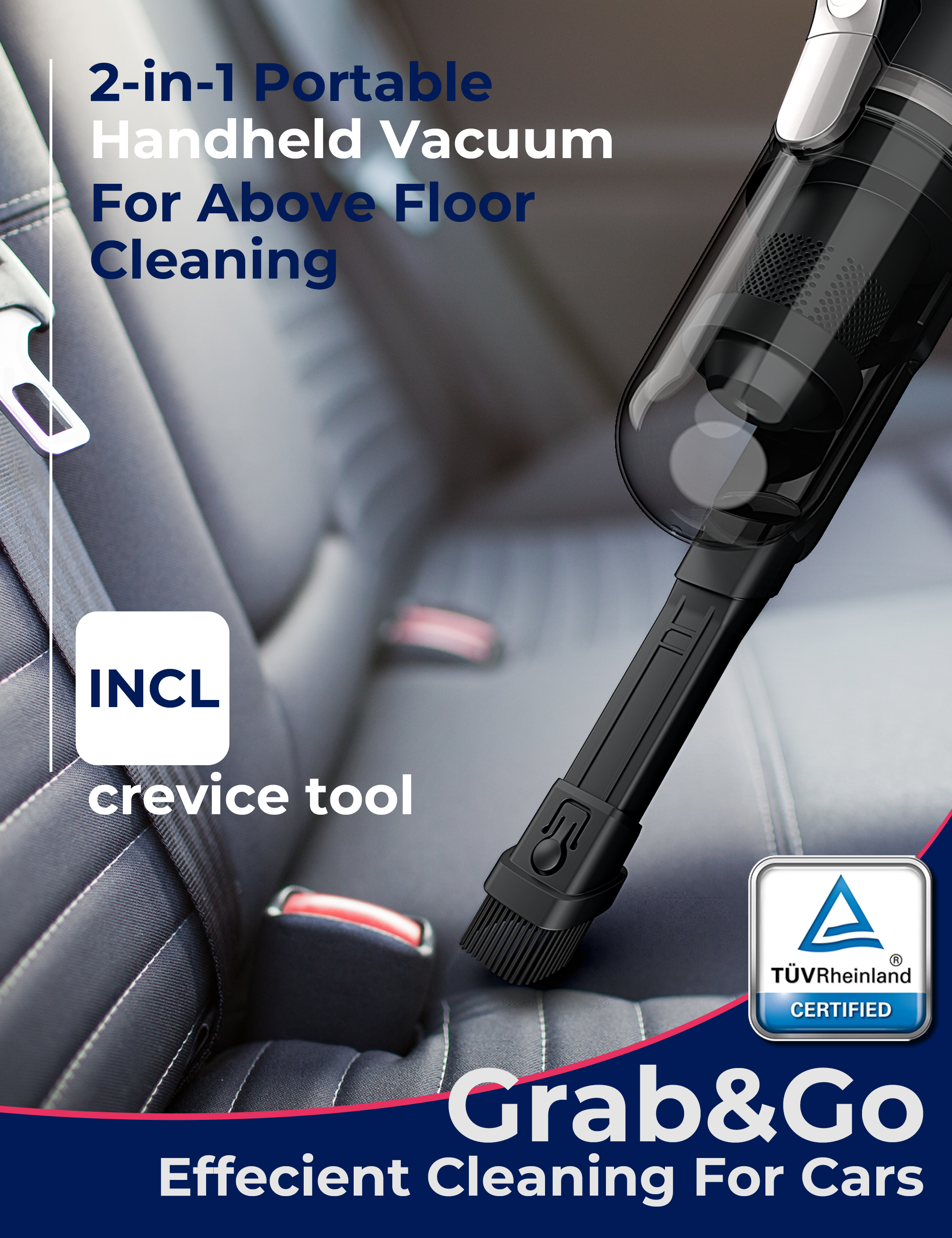 SlimVac - Pro Cordless Vacuum Cleaner for Home