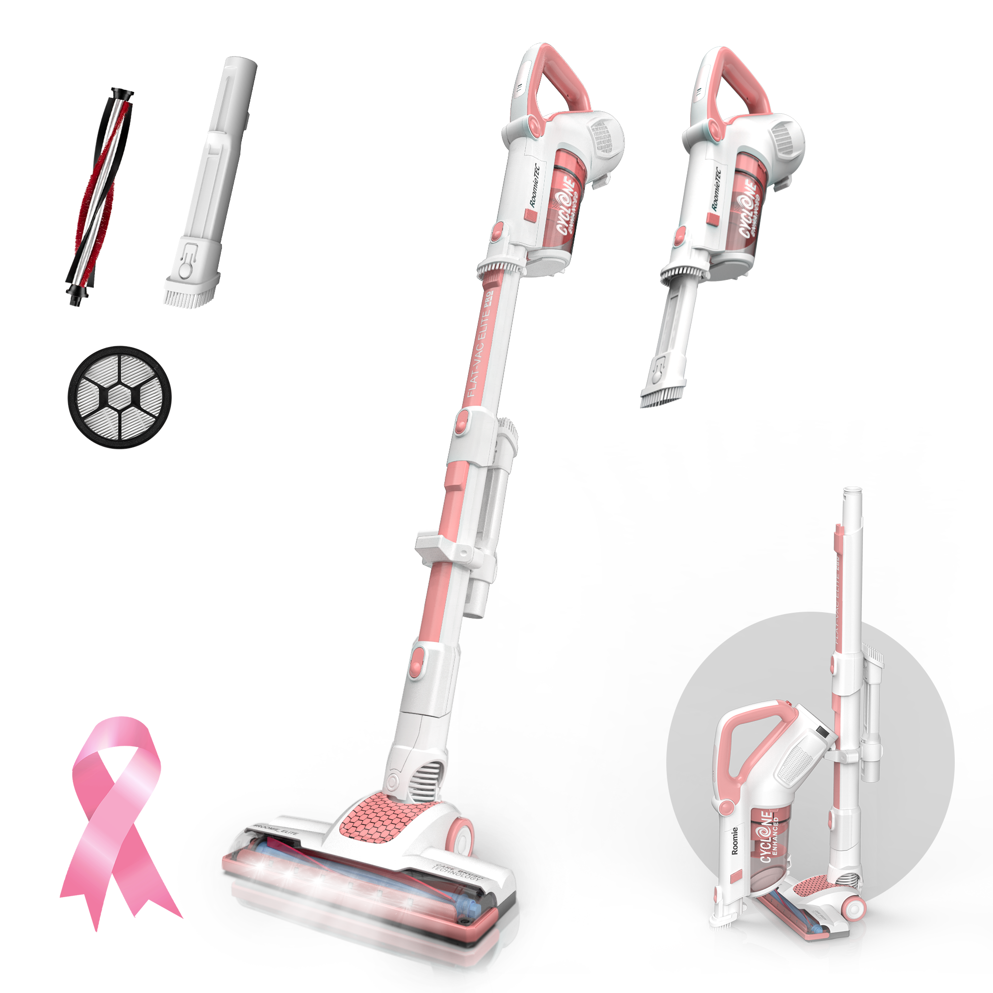 ELITE PRO - Cordless Low-Reaching Vacuum Cleaner