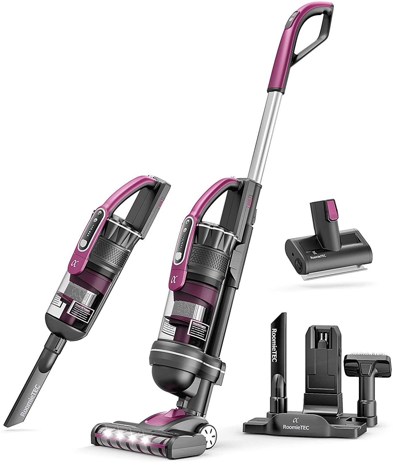 ALPHA - Professional Cordless Upright Vacuum Cleaner