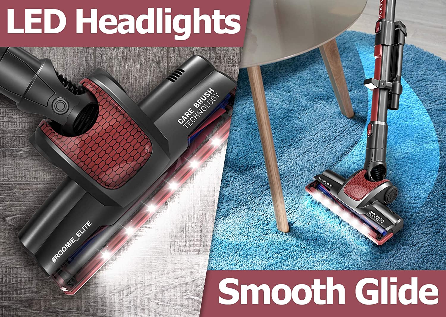 ELITE PRO - Cordless Low-Reaching Vacuum Cleaner