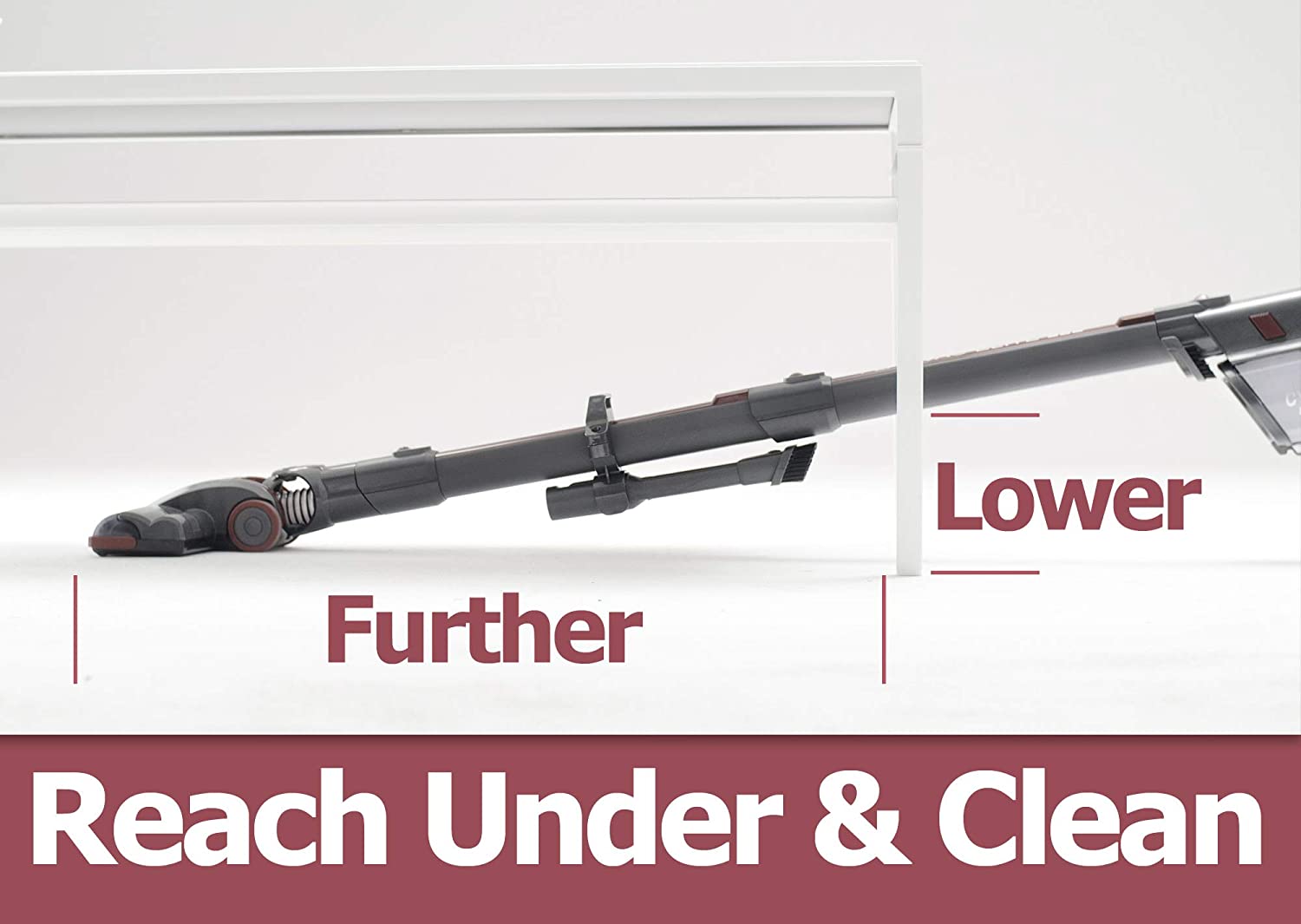 ELITE PRO - Cordless Low-Reaching Vacuum Cleaner