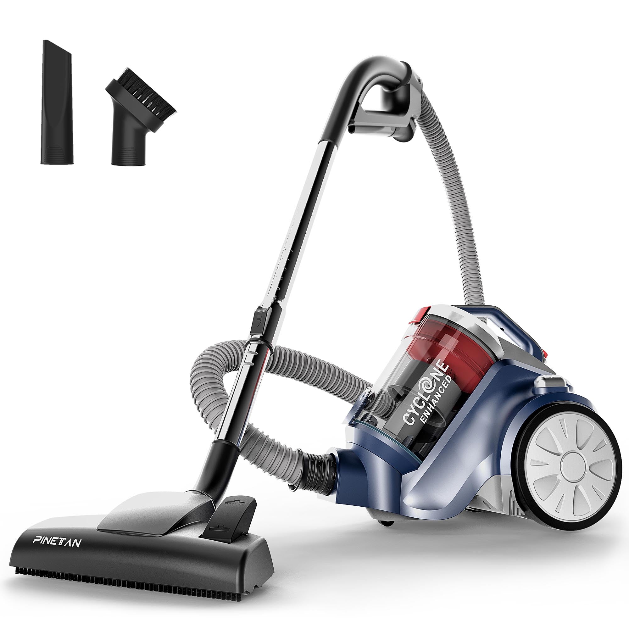 EasyPeasy - Bagless Canister Vacuum Cleaner, Corded 800W